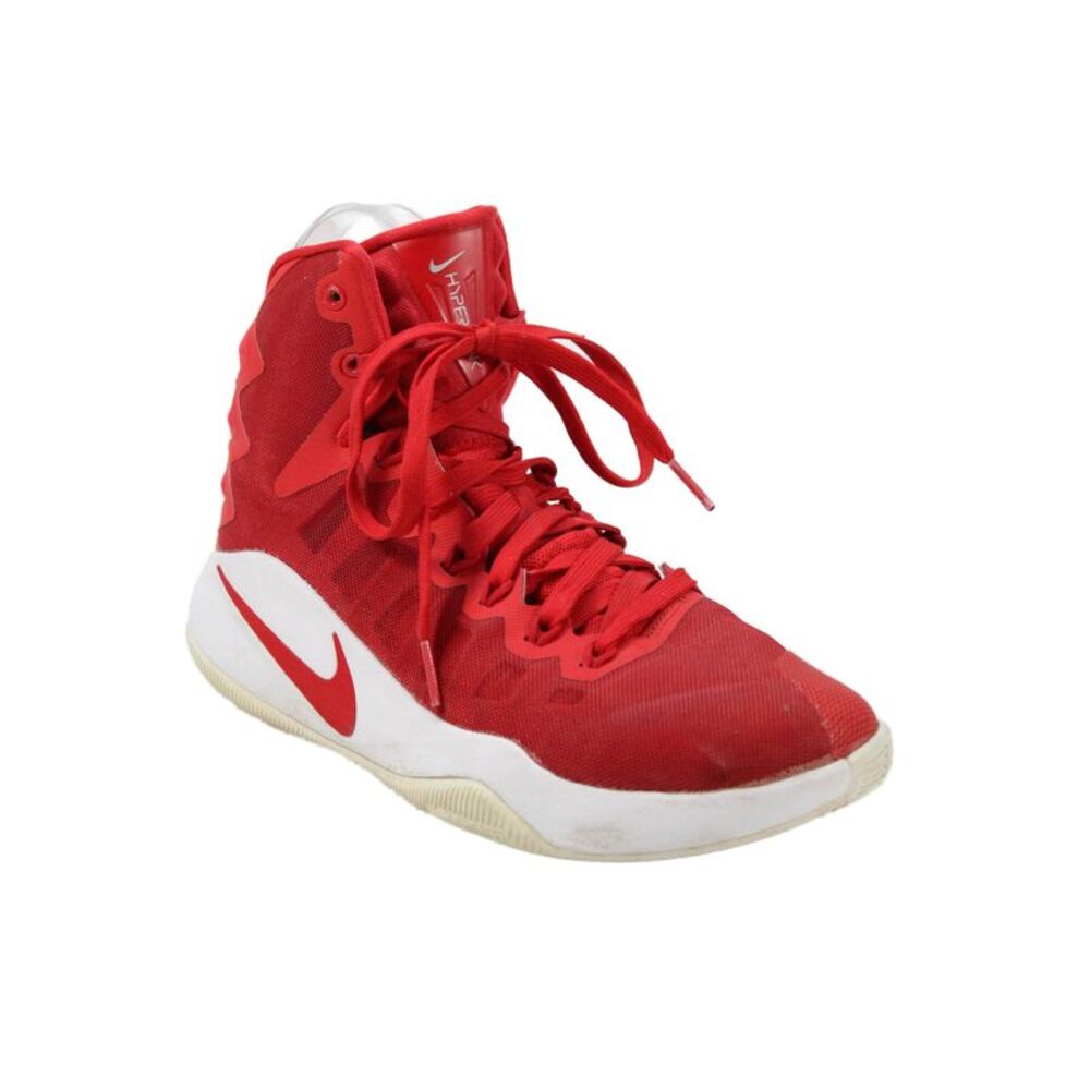 Nike Boys Lace Up Logo Hyper Dunk 2016 Sneakers University Red Size 8